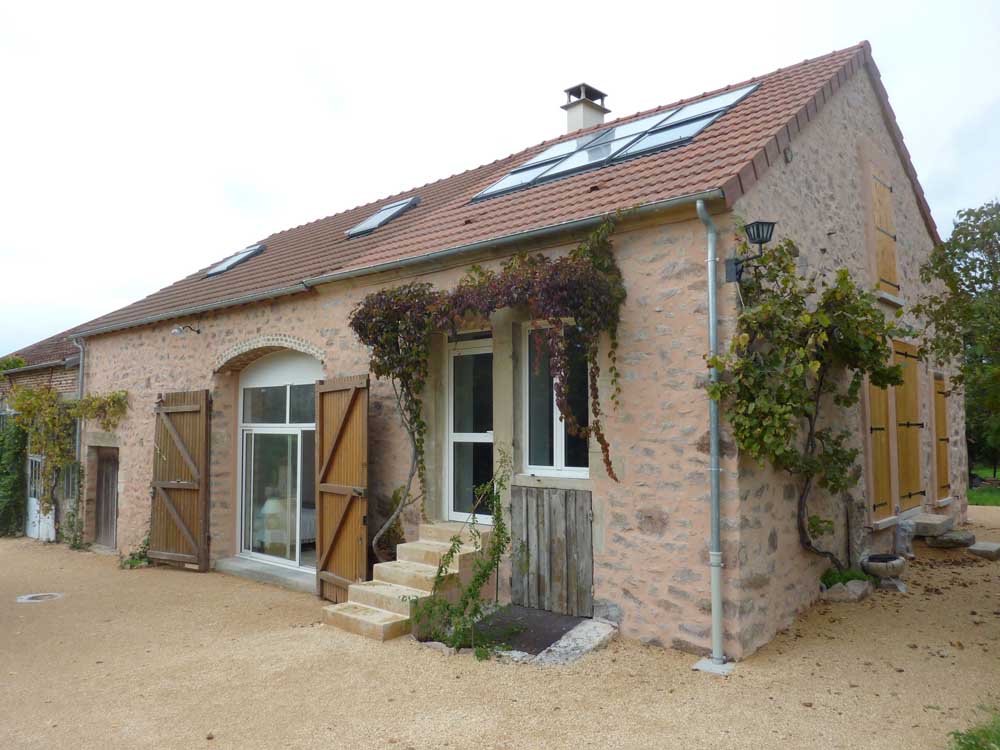 Maison rénovée, Avallon - ATRIA Architectes à Auxerre, Bourgogne
