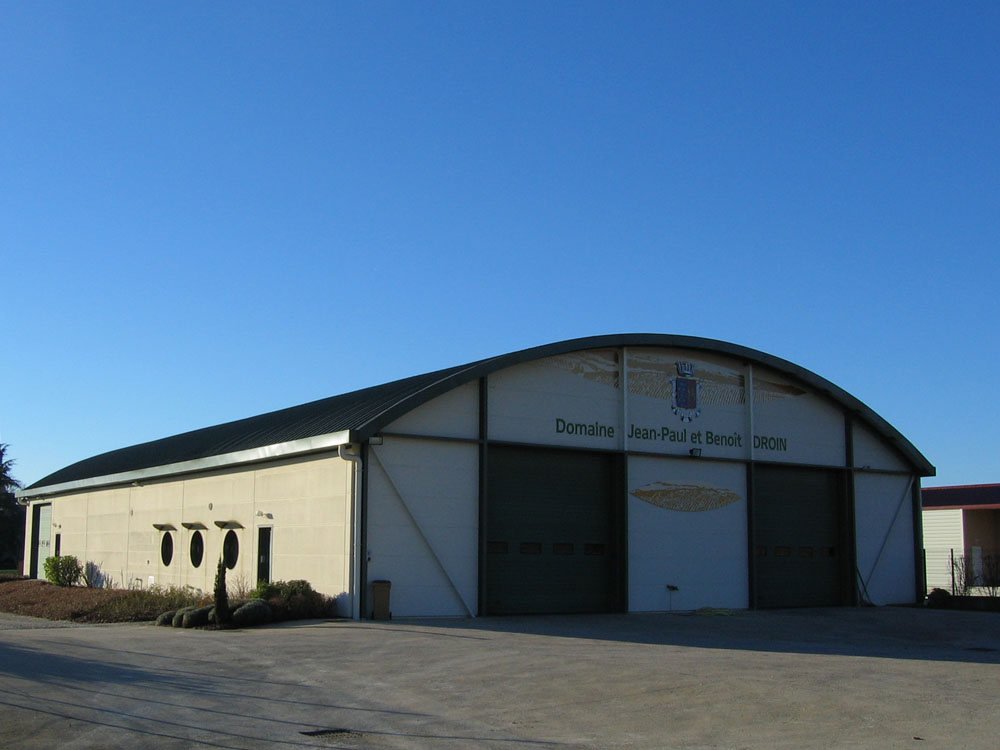 Chai Droin, Chablis - ATRIA Architectes à Auxerre, Bourgogne