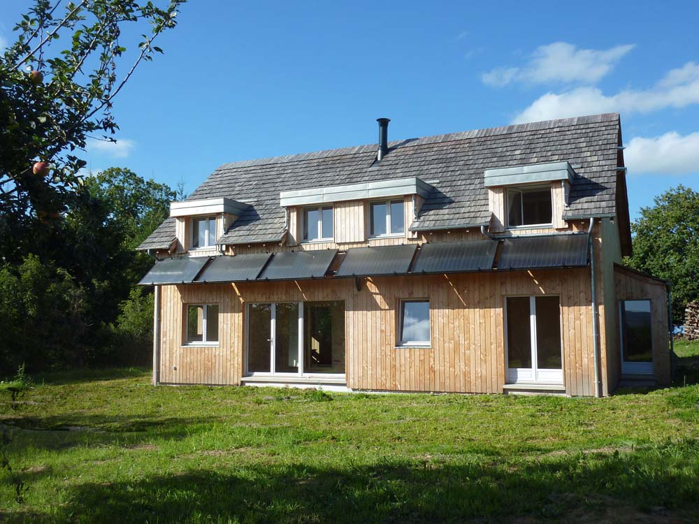 Maison Eco - Quarré-Les-Tombes - ATRIA Architectes à Auxerre, Bourgogne