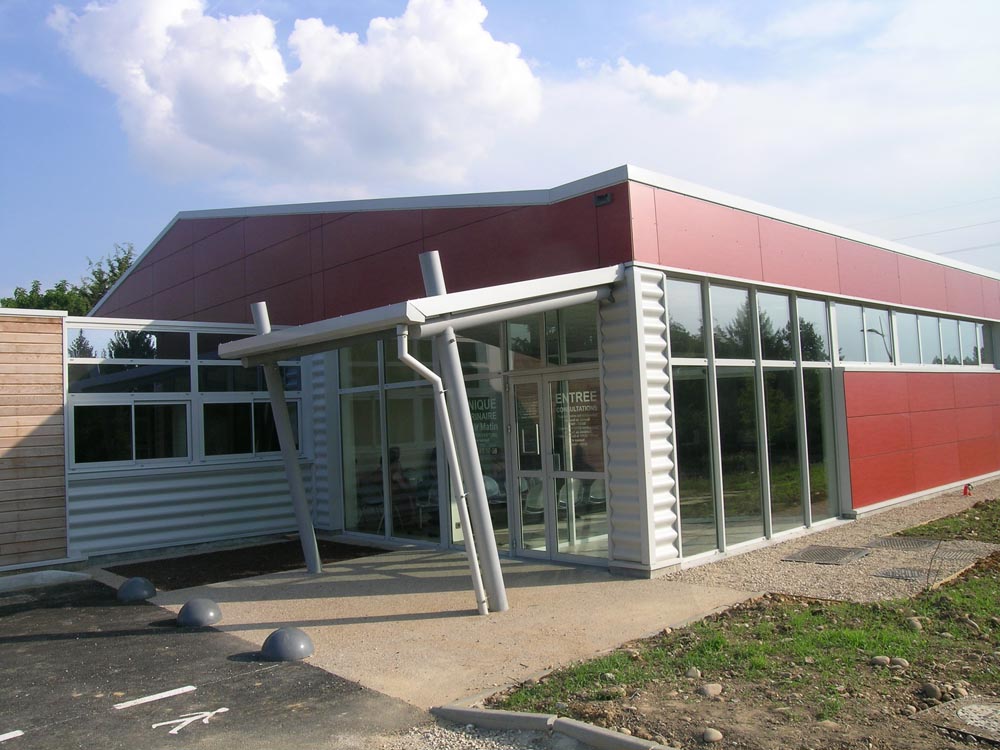 Clinique Vétérinaire, Bourg-en-Bresse - ATRIA Architectes à Auxerre, Bourgogne